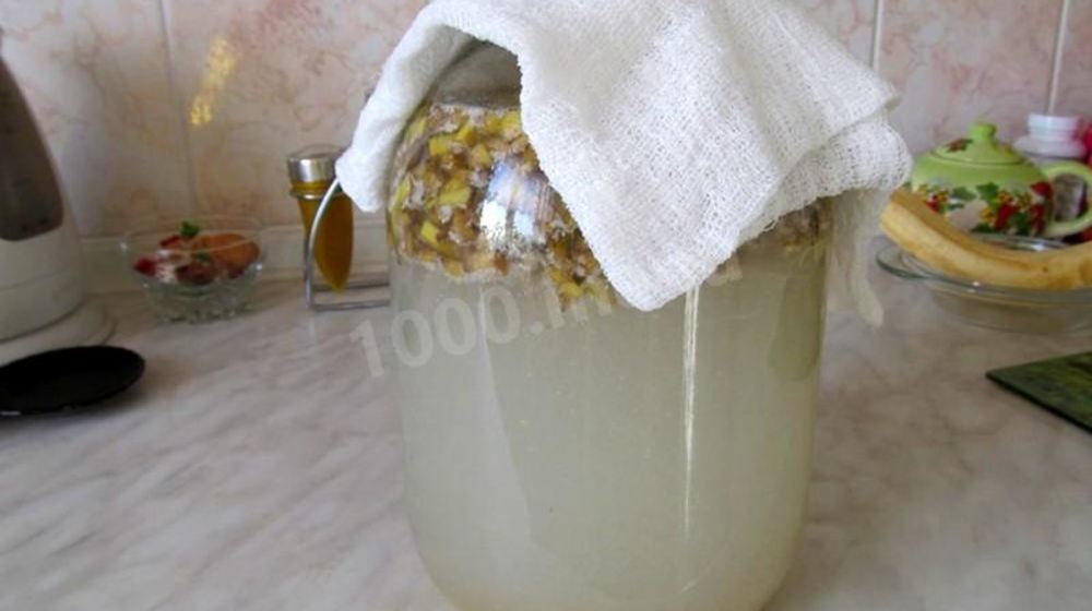 Как приготовить квас из березового сока с сухофруктами