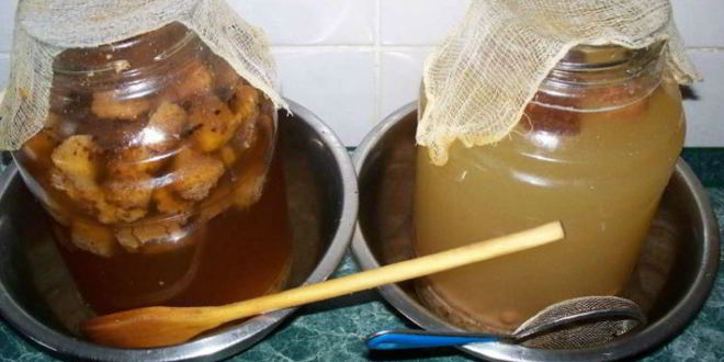 Рецепт кваса за 2 часа