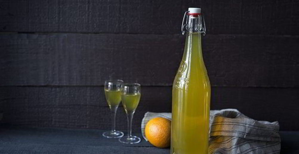 Рецепт клюквенно-апельсинового ликер