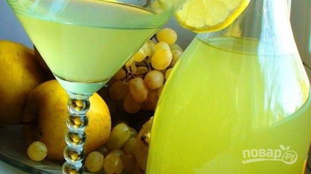 Как приготовить лимонный ликер