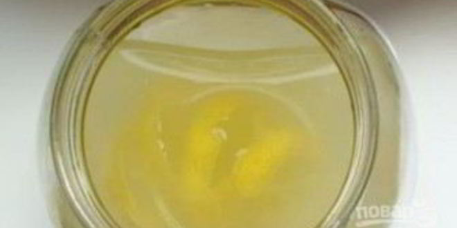 Рецепт лимонного ликера
