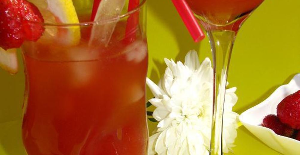 Рецепт клубничный лимонад