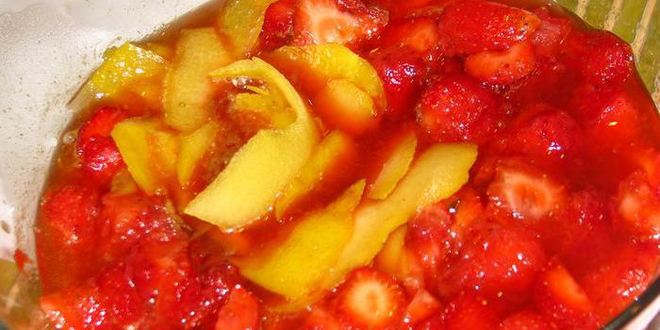 Рецепт имбирно-клубничного лимонад