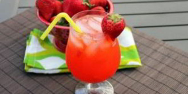 Рецепт клубничного лимонада