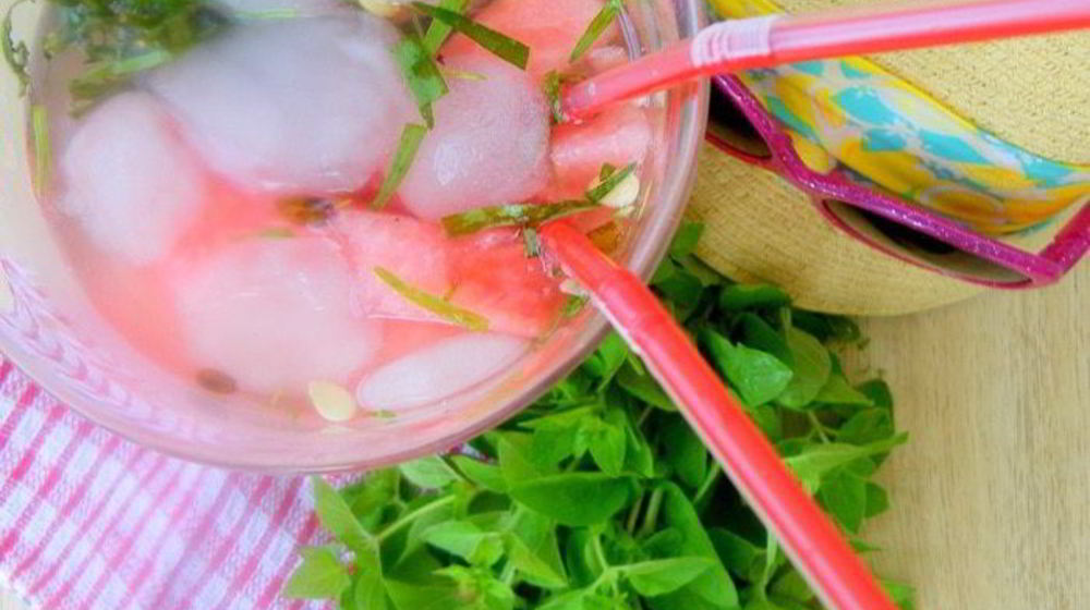 Как приготовить лимонад арбуз & орегано