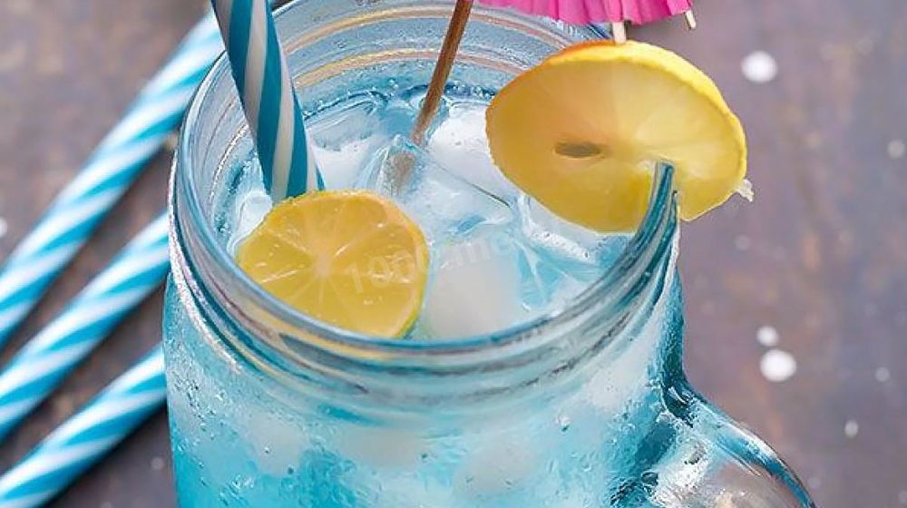 Как приготовить лимонад блю кюрасао