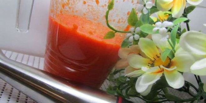 Рецепт лимонада из сладкого перца с базиликом