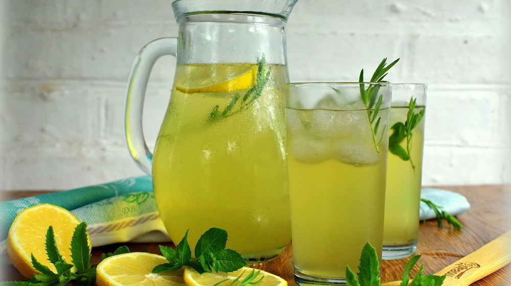 Как приготовить лимонад из тархуна, лимона и мяты