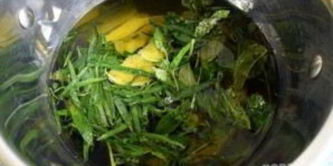 Рецепт лимонада из тархуна, лимона и мяты