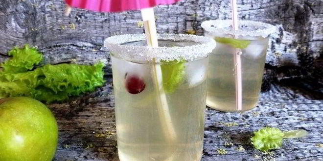 Рецепт лимонада свежесть из листьев салата