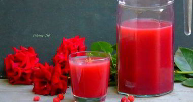 Рецепт Малинового лимонада Роза Марокко