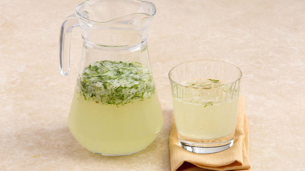 Как приготовить огуречный лимонад с лаймом и яблоком