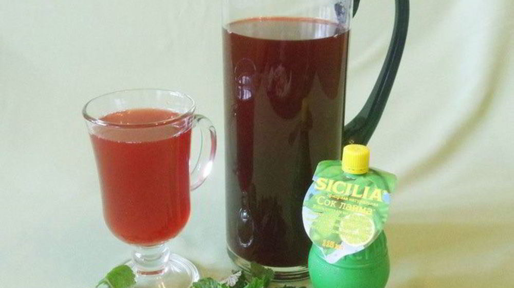 Как приготовить вишневый лимонад с лаймом