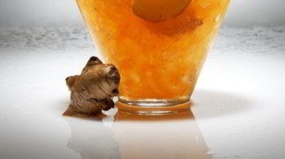 Как приготовить замороженный имбирный лимонад