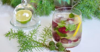 Рецепт Безалкогольного мохито с малиной