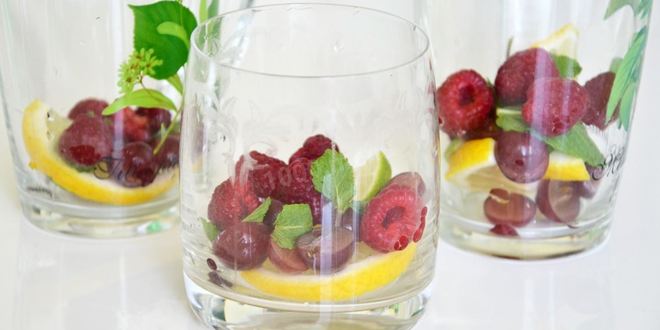 Рецепт безалкогольного мохито с малиной