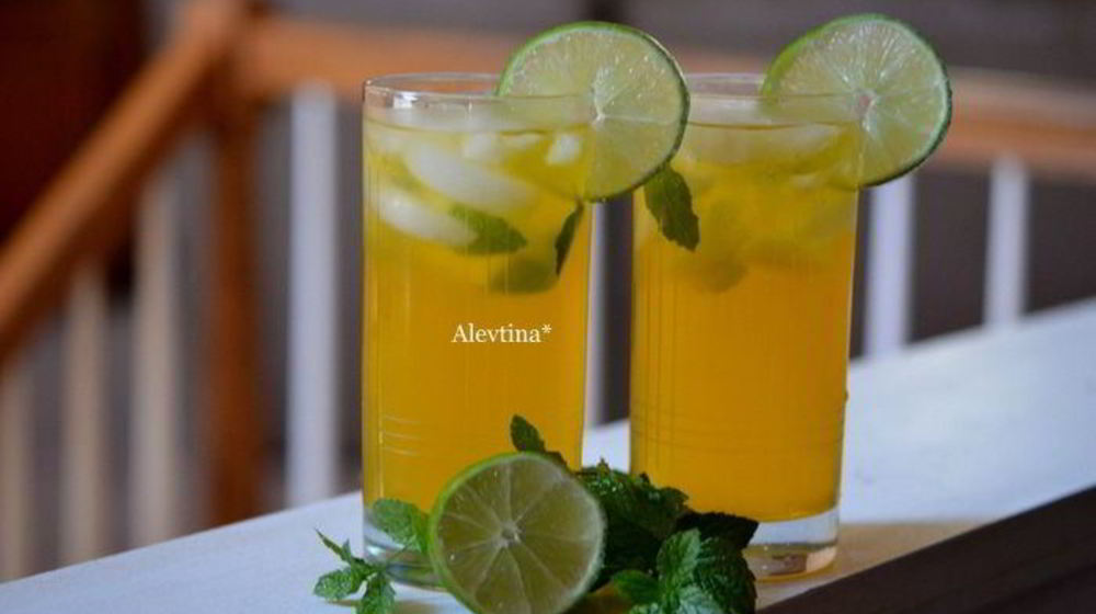 Как приготовить чай мохито со льдом