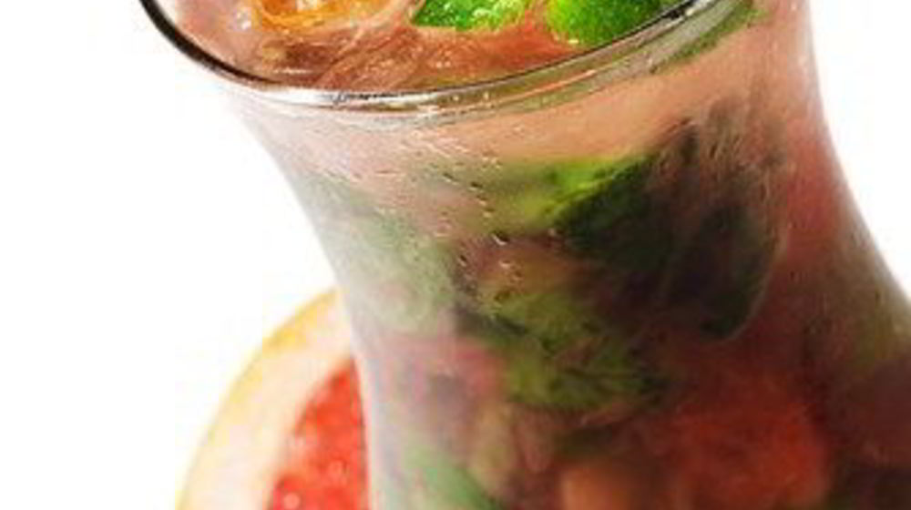 Как приготовить грейпфрутово-мятный мохито