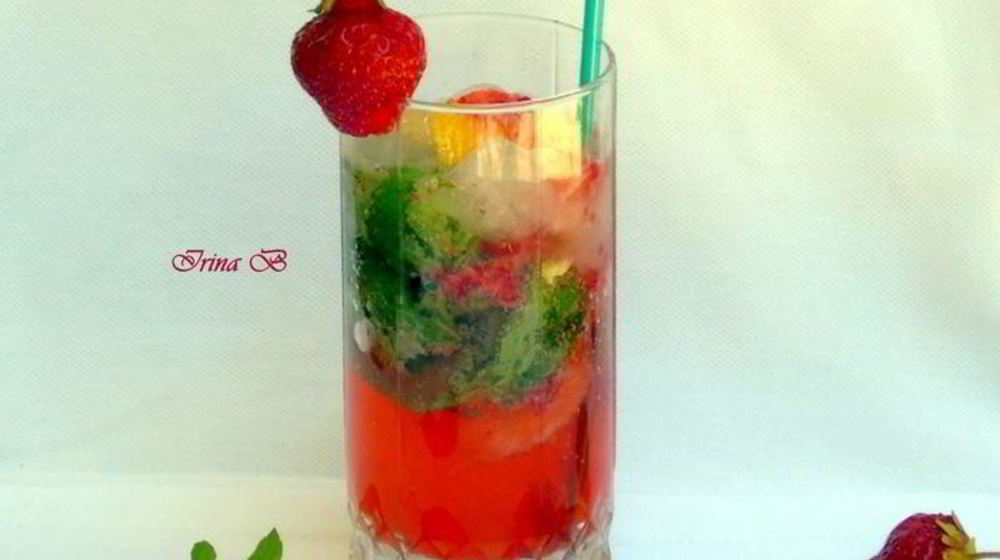 Как приготовить клубничный мохито