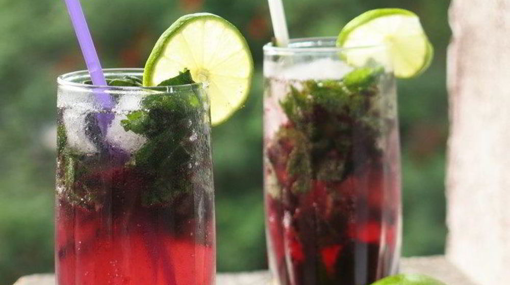 Как приготовить мохито ежевичный