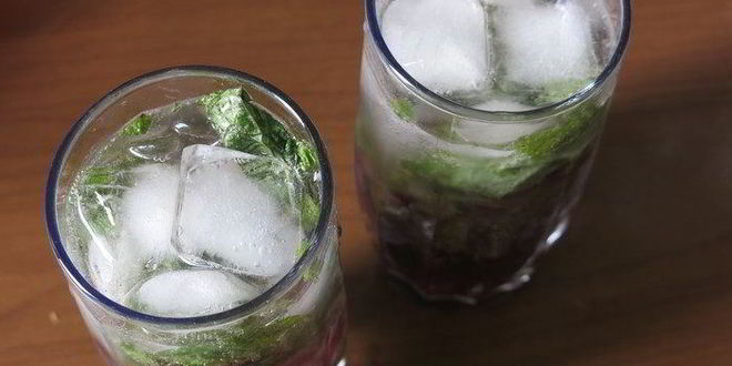 Рецепт мохито ежевичного