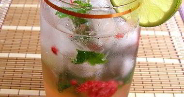 Рецепт Мохито Малиновое настроение