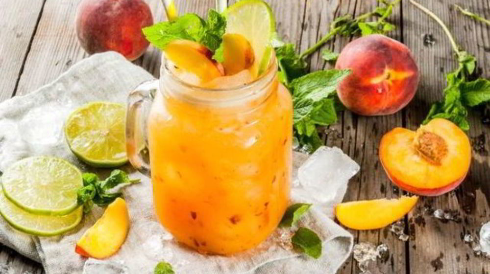 Как приготовить персиковый мохито