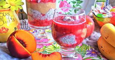 Рецепт Коктейля-десерта на основе молока и фруктов