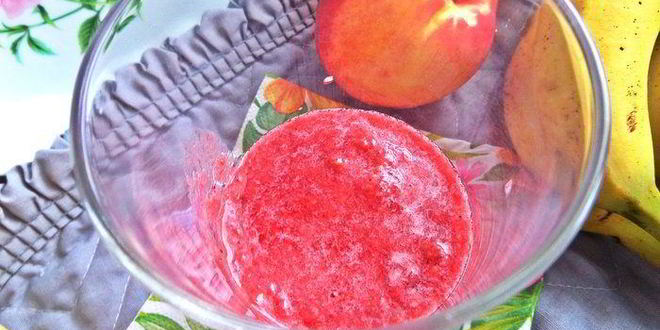 Рецепт коктейля-десерта на основе молока и фруктов