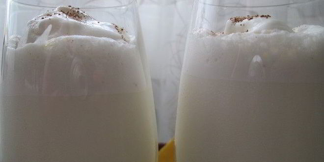 Рецепт молочного коктейля из пломбира с имбирем