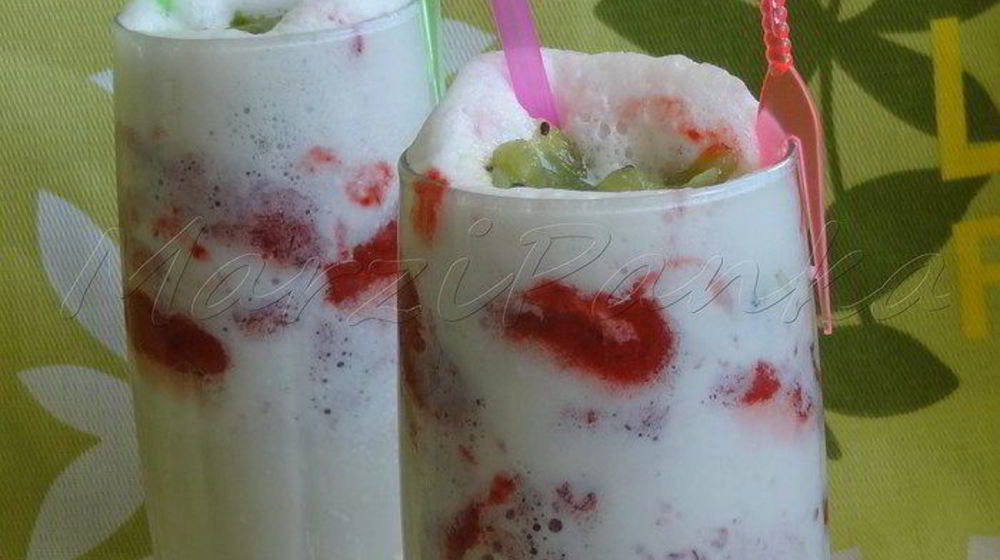 Как приготовить молочный коктейль модерн