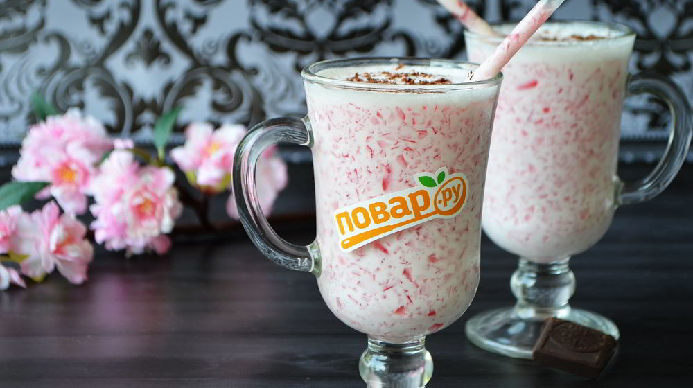 Как приготовить молочный коктейль мозайка