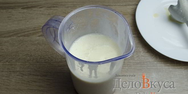 Рецепт молочного коктейля с бананом и мороженым