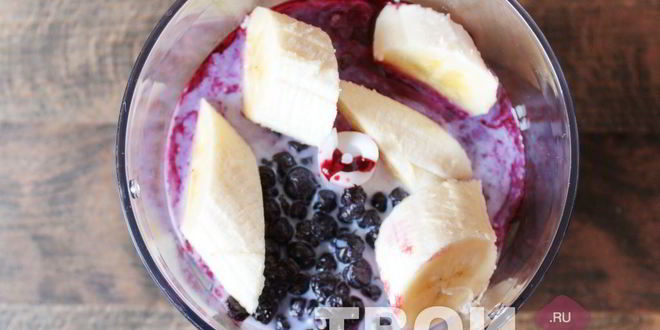 Рецепт молочного коктейля в блендере