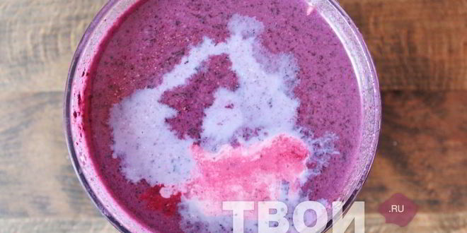 Рецепт молочного коктейля в блендере