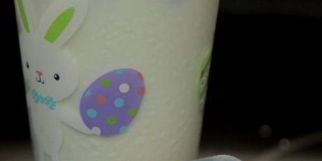 Рецепт цветного льда для молочных коктейлей