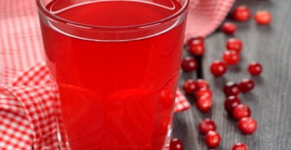 Рецепт брусничный морс