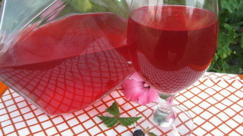 Как приготовить ежевичный морс