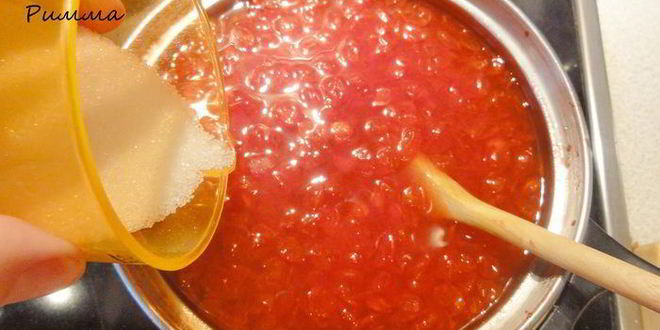 Рецепт калинового морса