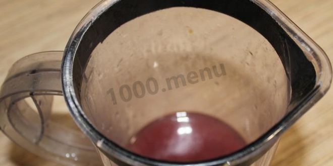 Рецепт клубничного морса из клубники