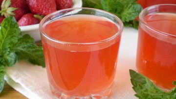 Рецепт Клубничного морса