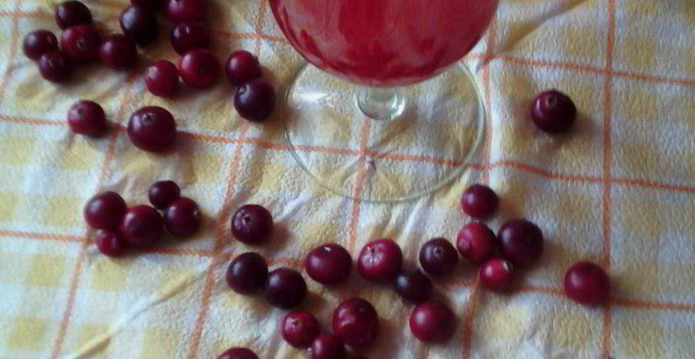 Рецепт клюквенно-мандаринового морс