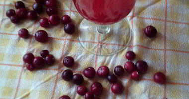 Рецепт Клюквенно-апельсинового морс