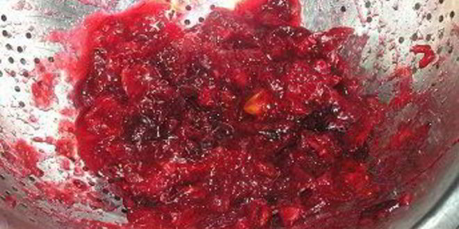 Рецепт клюквенно-мандаринового морс