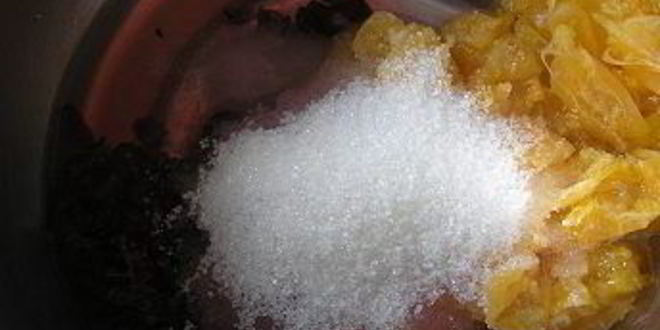 Рецепт клюквенно-мандаринового морс