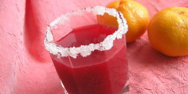 Рецепт клюквенно-мандаринового морс