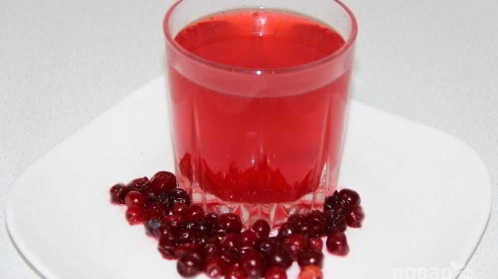 Как приготовить клюквенный морс из замороженной клюквы