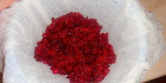 Рецепт клюквенного морса