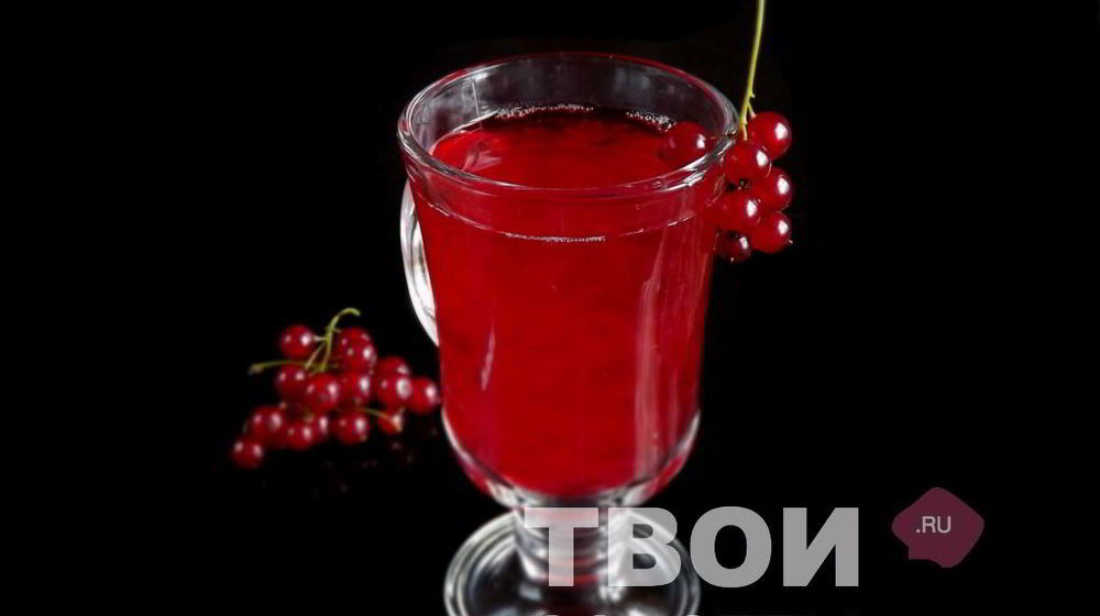 Как приготовить морс из красной смородины