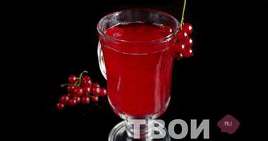 Рецепт Морса из красной смородины